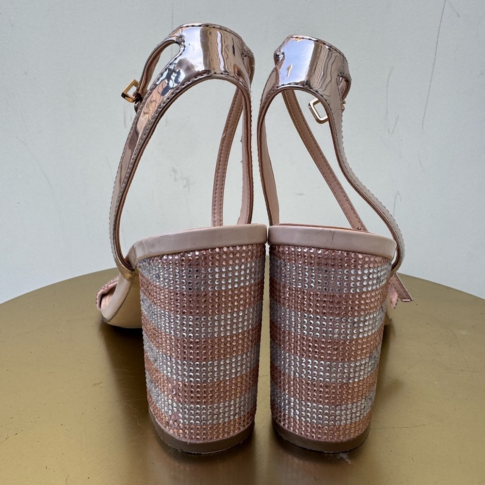 ALDO ROSE GOLD HEELS - Picture 5 of 6